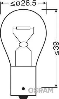 Лампа подсветки Osram 7529, 1