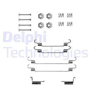 Комплект монтажный тормозных колодок DELPHI LY1212