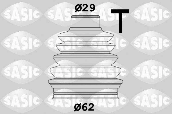 SAS1906150_ПЫЛЬНИК ШРУСА К-КТ!\VW T5 2.0-3.2I/2.0-2.5D 09> Sasic 1906150