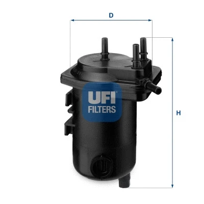 Фильтр топливный дизельный UFI 24.013.00