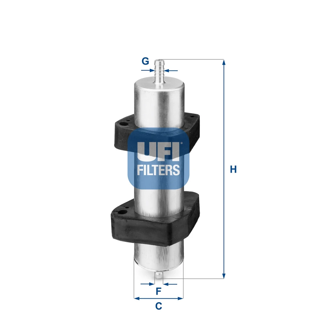 Фильтр топливный дизельный AUDI A4 (8K/8W) 08-, Q5 II, Q7 (4L) 2.0-5.0TDI UFI 31.920.00