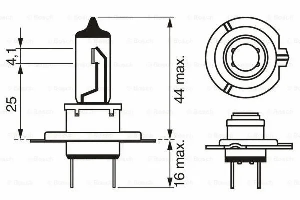 Лампа галогенная Bosch 1 987 301 057