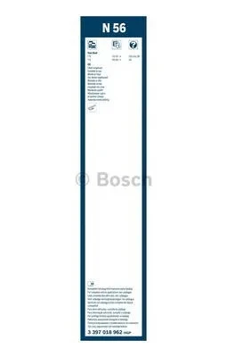 Щётка стеклоочистителя Bosch 3397018962