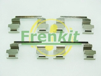 Комплект монтажный тормозных колодок перед NISSAN X-Trail 2.0 2001.07-2008.12 Frenkit 901686