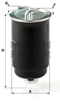 Фильтр топливный (арт. WK8423)