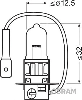 Лампа галогенная Osram 62201SBP