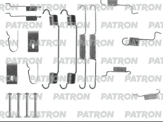 Комплект монтажный тормозных колодок барабанных MAZDA: 323 C IV 89-94, 323 C V 94-98, 323 F IV 91-94