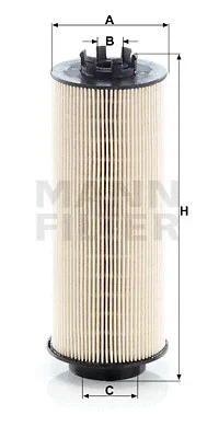 Фильтр топливный MANN-FILTER PU9661X