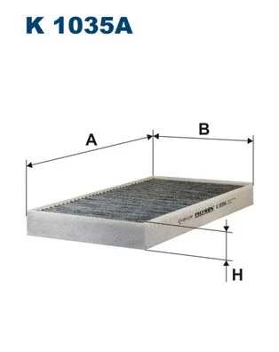 Фильтр салона угольный Filtron K1035A