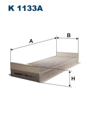 Фильтр салона угольный Filtron K1133A
