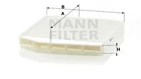Фильтр салона MANN-FILTER CU2855/1