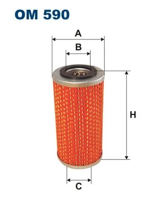 Фильтр масляный Filtron OM590