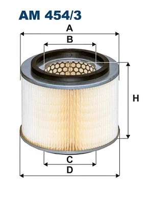 Фильтр воздушный Filtron AM454/3