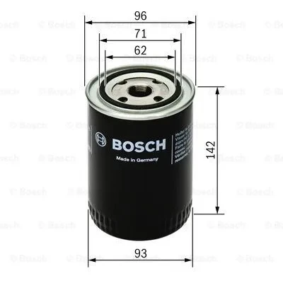 Фильтр масляный BOSCH F026407053