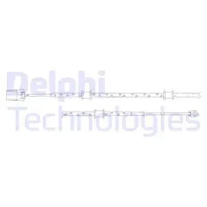 Комплект монтажный тормозных колодок DELPHI LZ0252