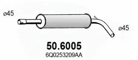 Резонатор Asso 506005