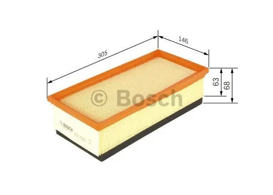 Фильтр воздушный BOSCH F026400121