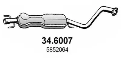 Глушитель Asso 34.6007