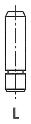 Направляющая клапана впускного Freccia G11348