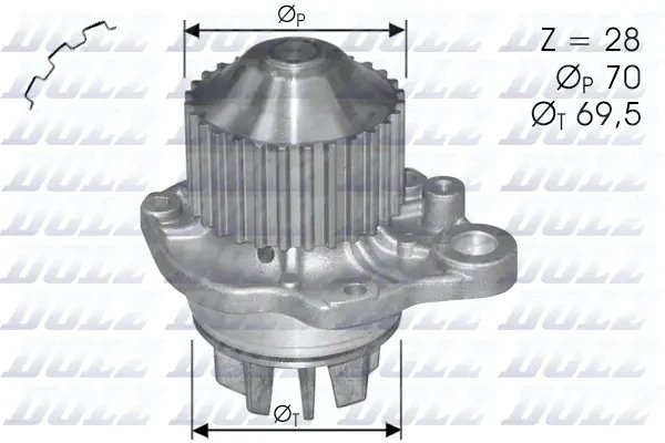 Помпа Dolz C121