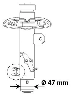 Амортизатор KYB 3338013