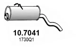 Глушитель Asso 10.7041