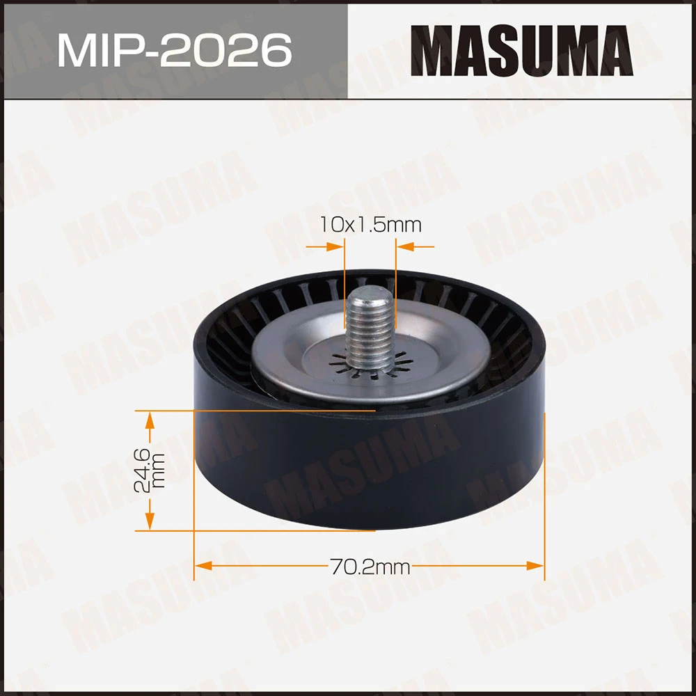 Ролик обводной ремня привода навесного оборудования Masuma MIP-2026