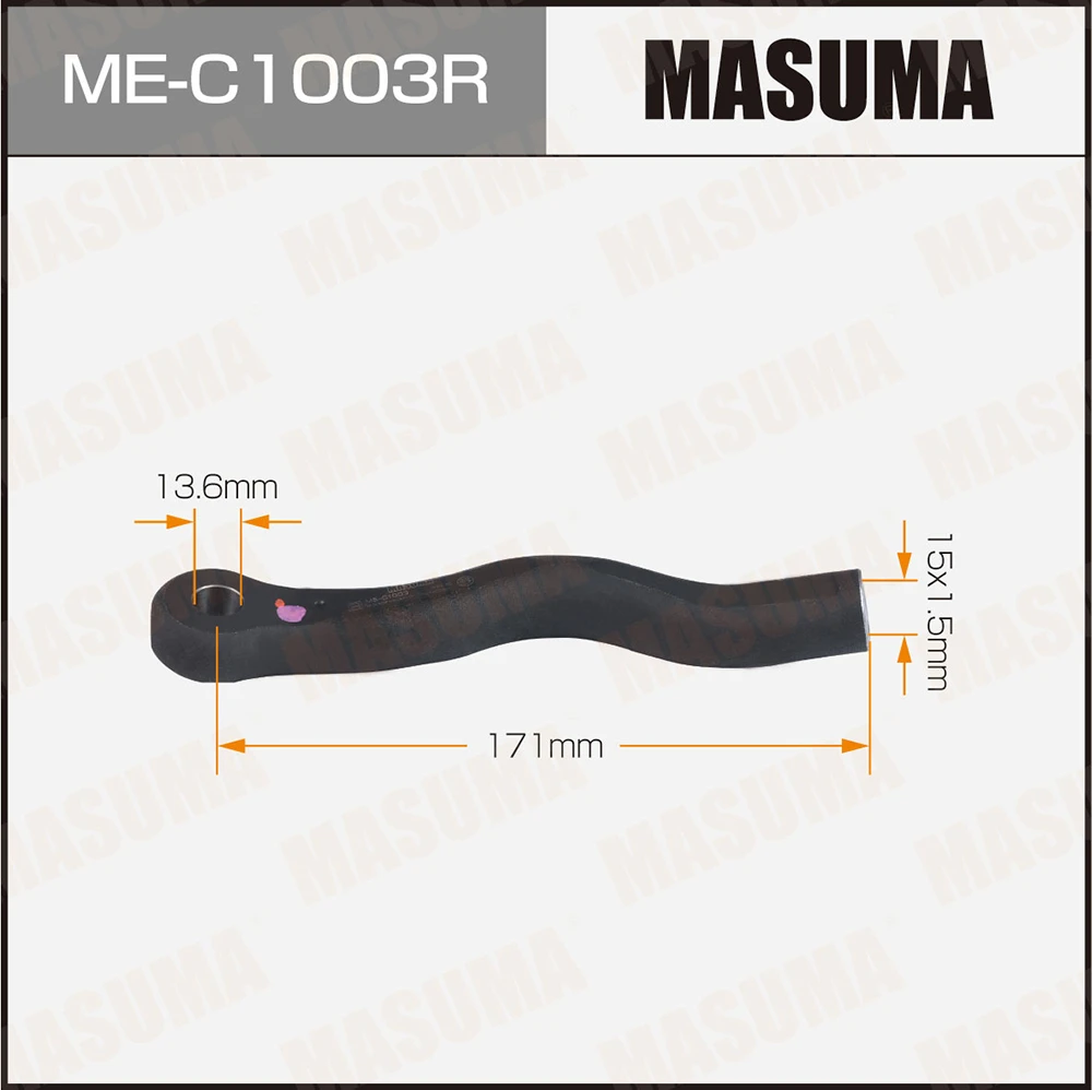Наконечник рулевой тяги правый Masuma ME-C1003R