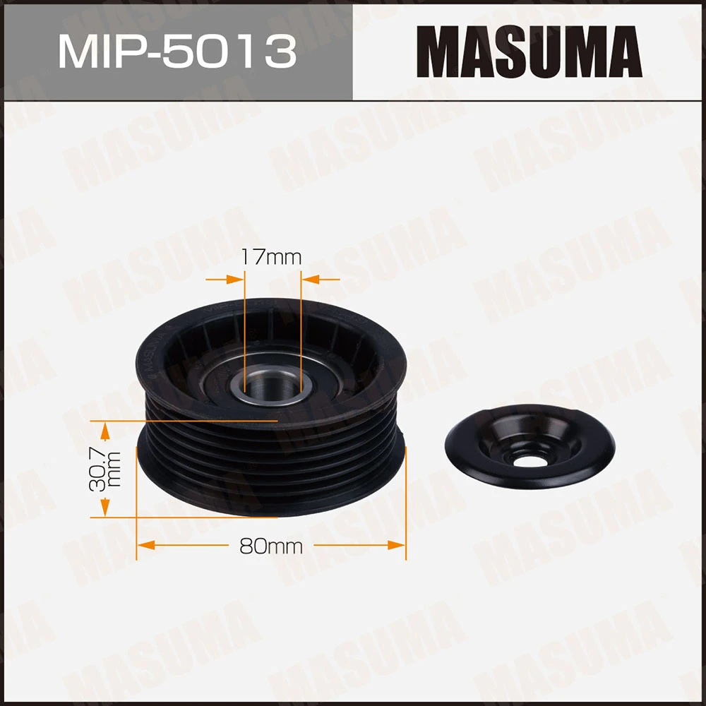 Ролик обводной ремня привода навесного оборудования Masuma MIP-5013