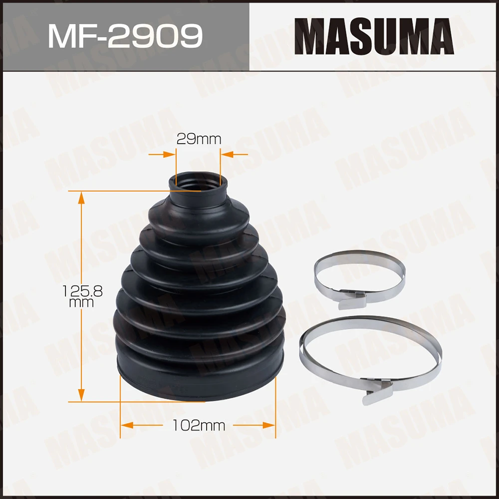 Пыльник ШРУСа + хомут Masuma MF-2909