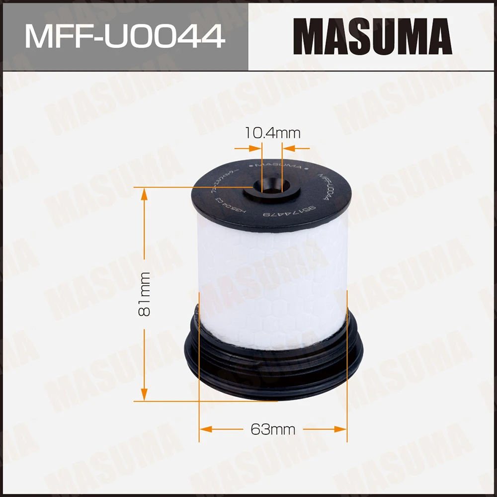 Фильтр топливный (вставка) Masuma MFF-U0044
