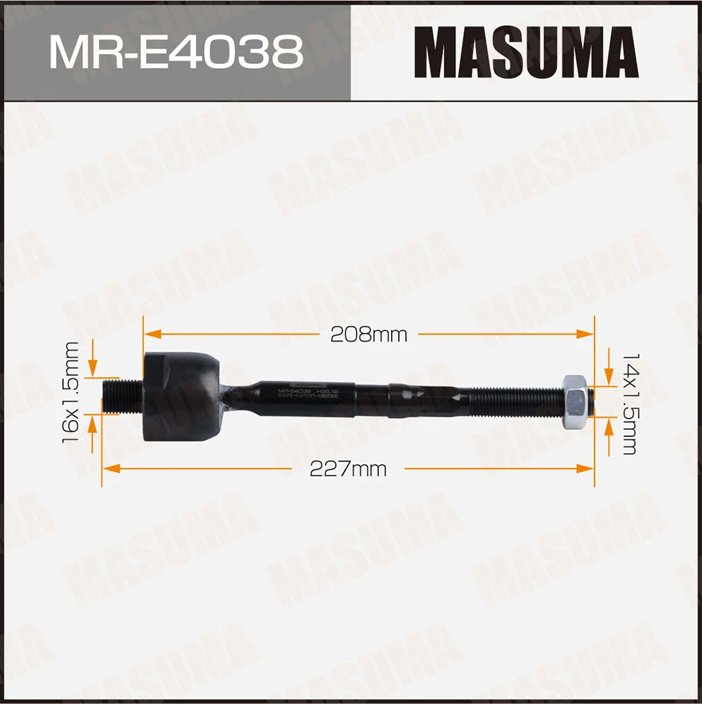 Тяга рулевая Masuma MR-E4038