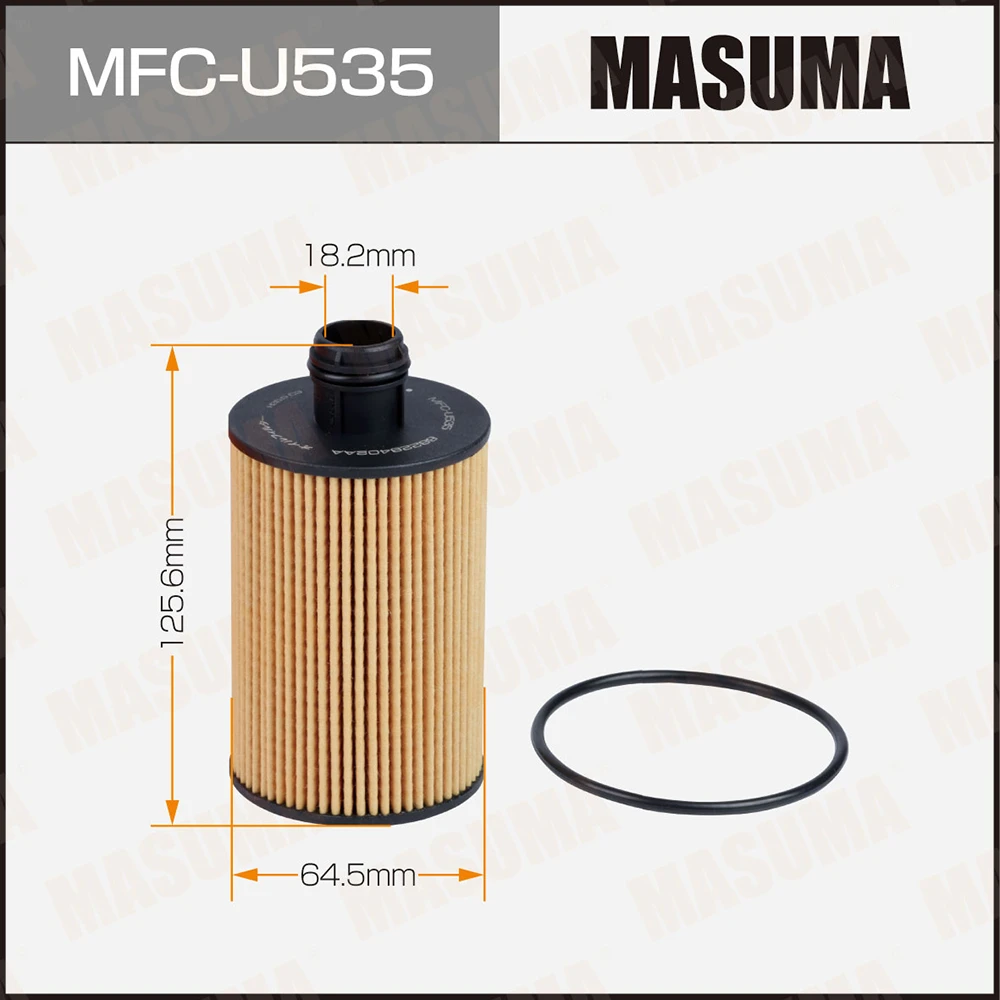 Фильтр масляный (вставка) Masuma MFC-U535