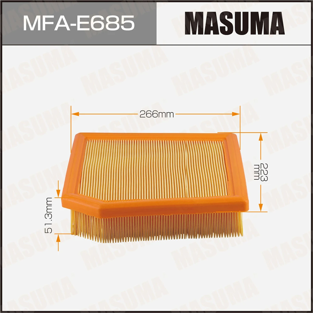 Фильтр воздушный Masuma MFA-E685