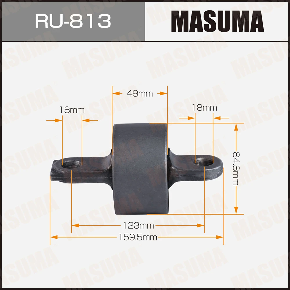 Сайлентблок заднего рычага Masuma RU-813