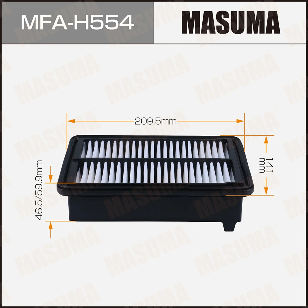Фильтр воздушный Masuma MFA-H554