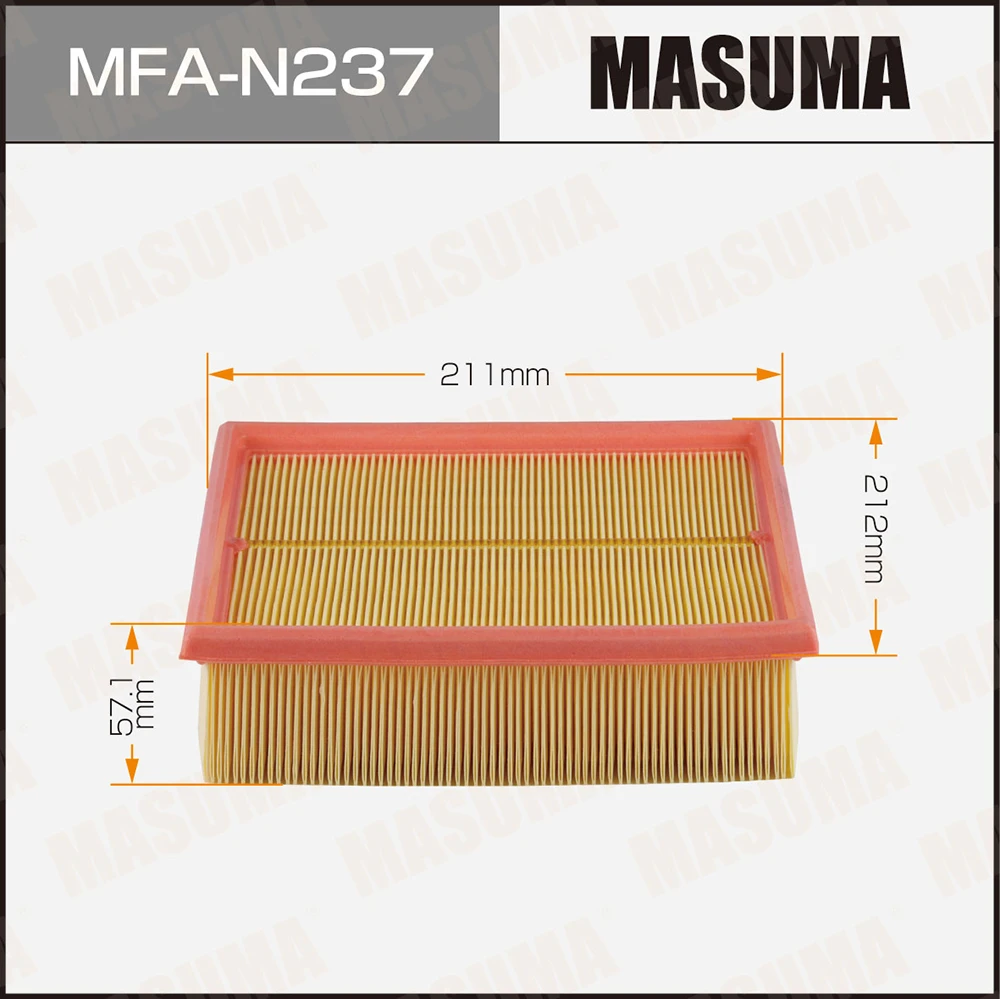 Фильтр воздушный Masuma MFA-N237