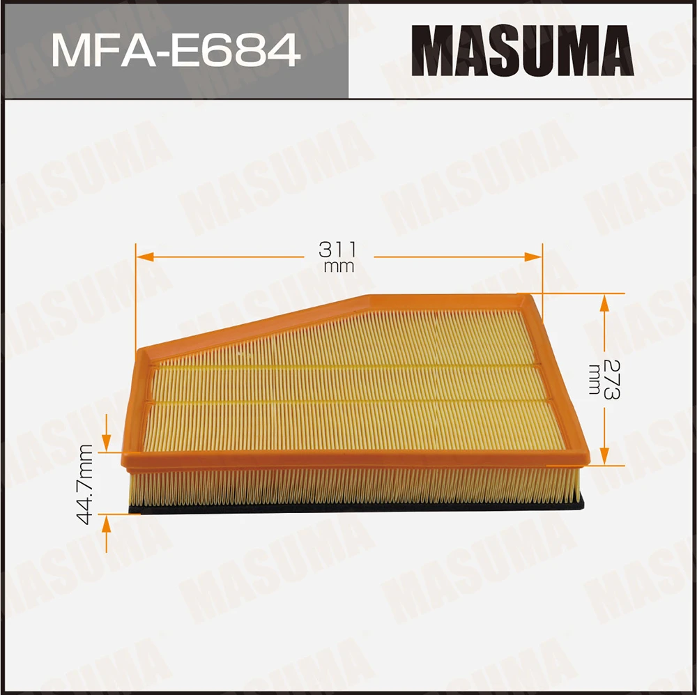 Фильтр воздушный Masuma MFA-E684