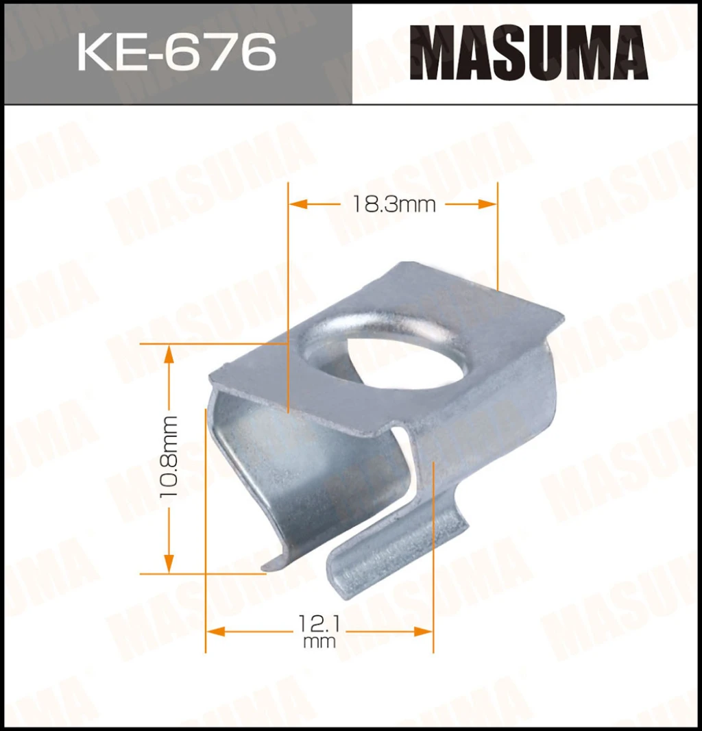 Клипса Masuma KE-676