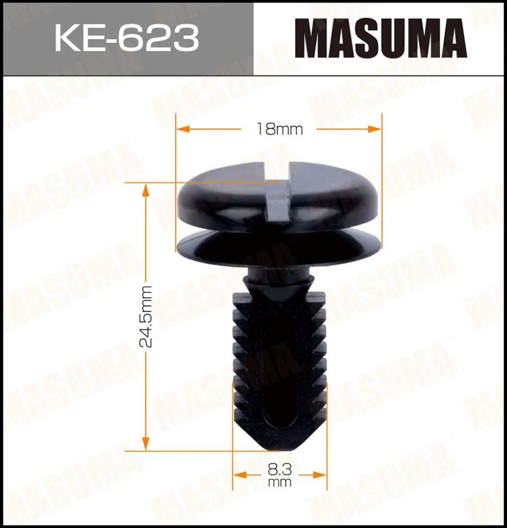 Клипса Masuma KE-623
