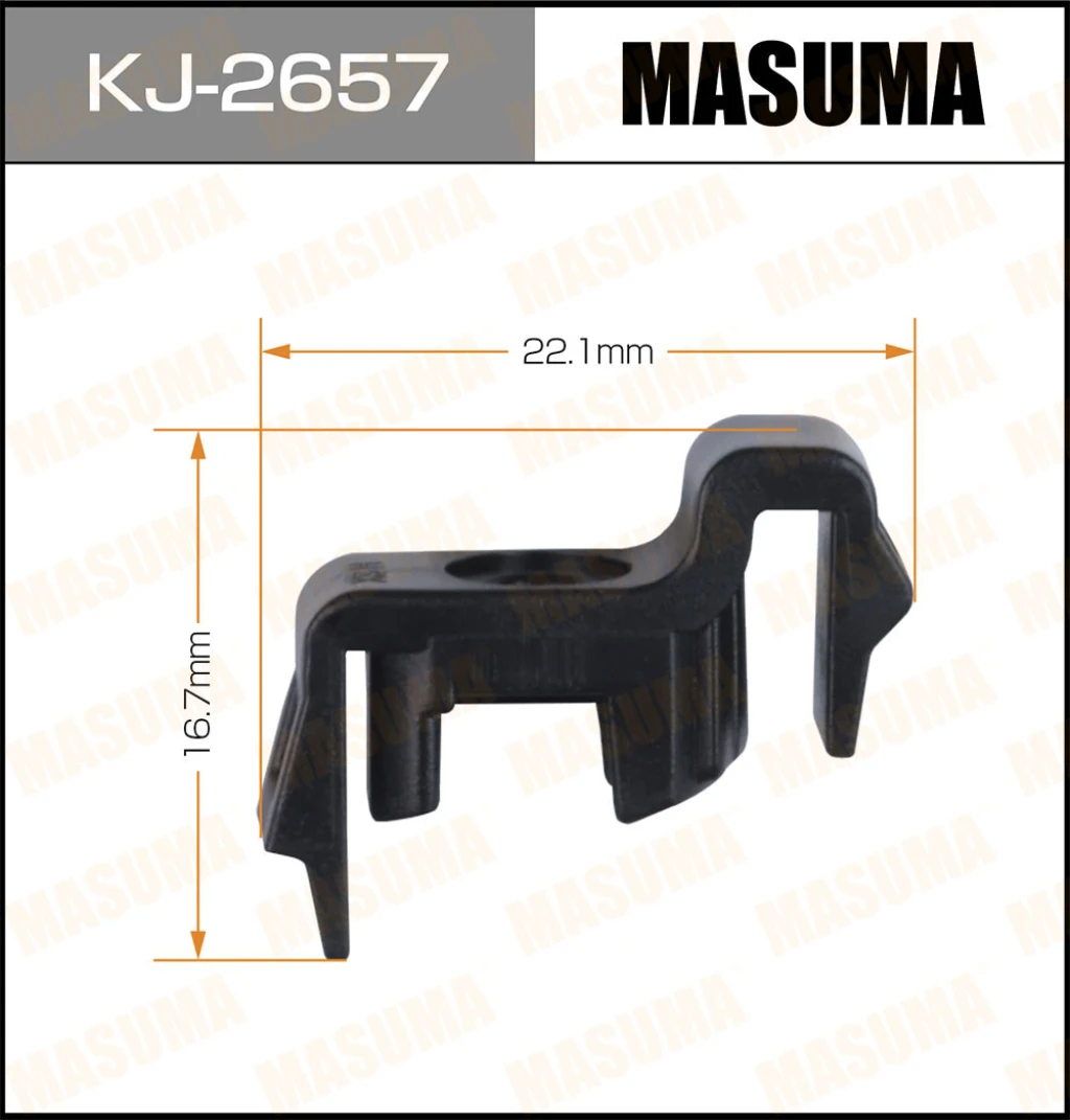 Клипса Masuma KJ-2657