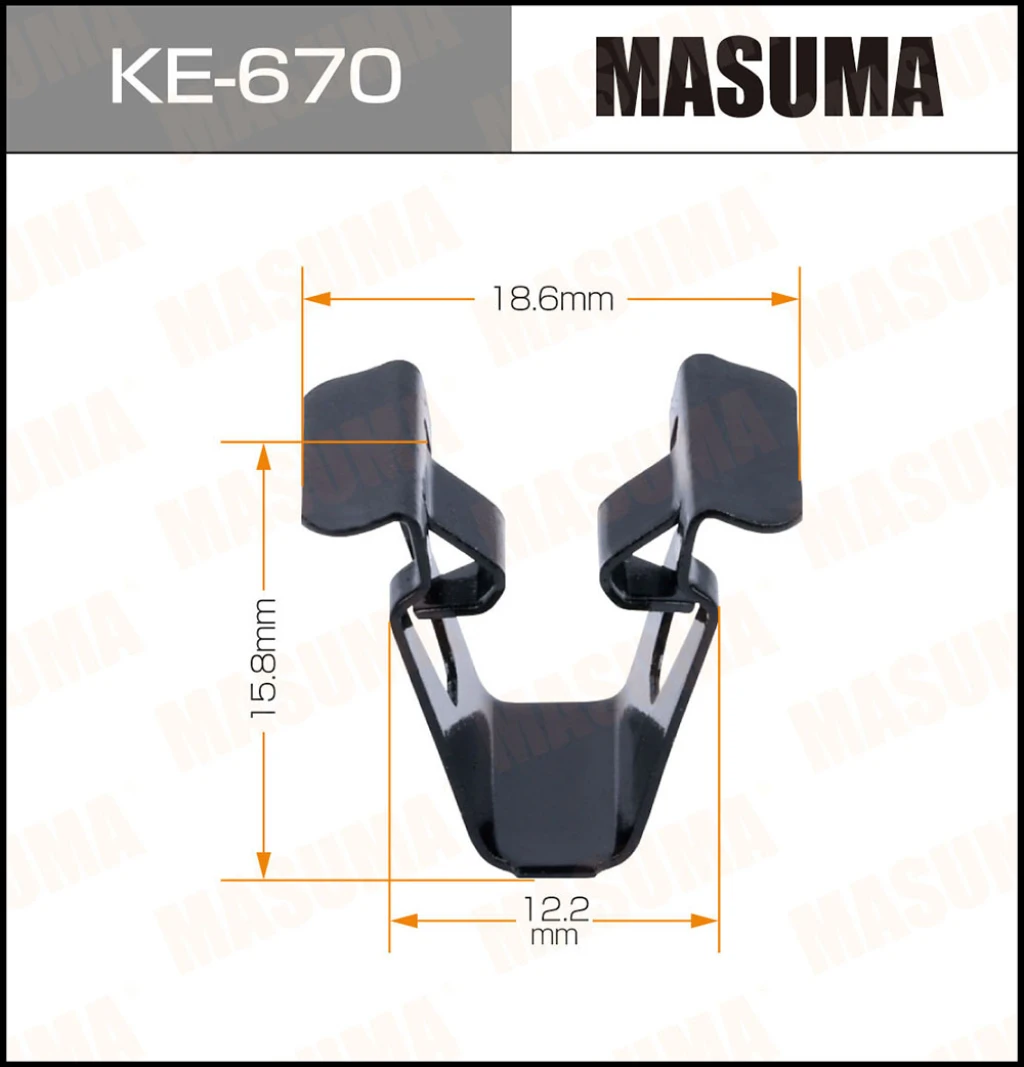 Клипса Masuma KE-670