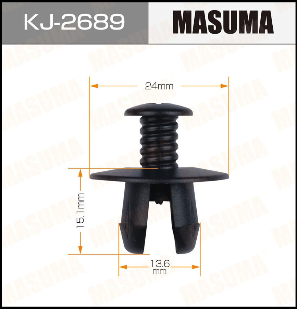 Клипса Masuma KJ-2689