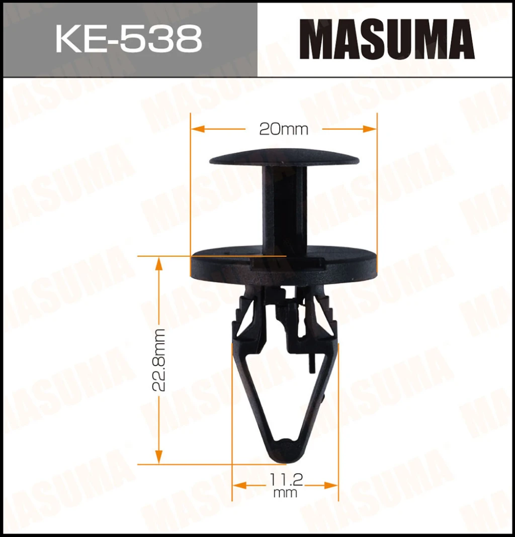Клипса Masuma KE-538
