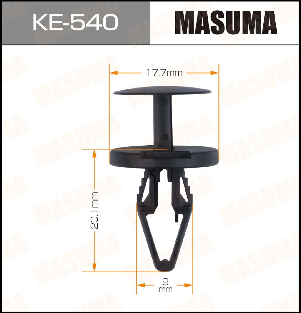 Клипса Masuma KE-540