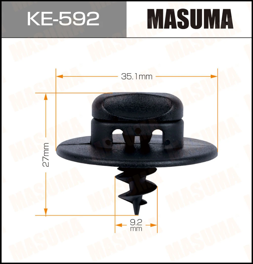 Клипса Masuma KE-592