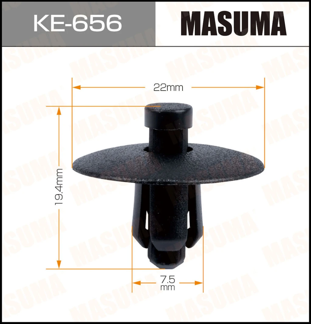 Клипса Masuma KE-656