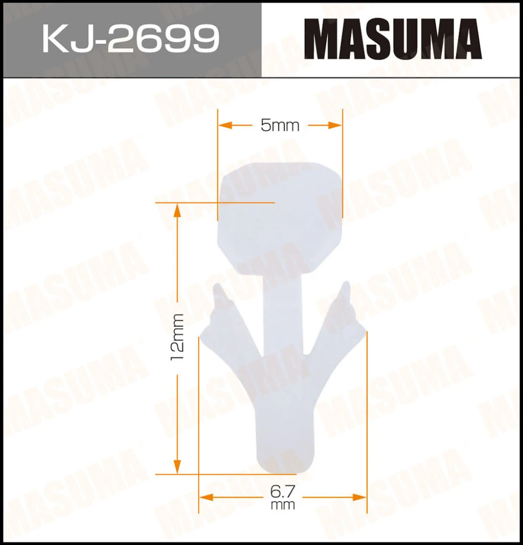 Клипса Masuma KJ-2699