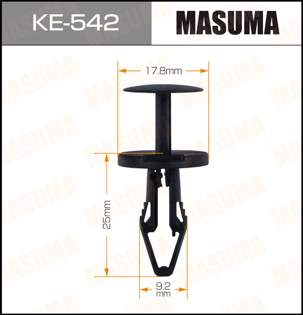 Клипса Masuma KE-542