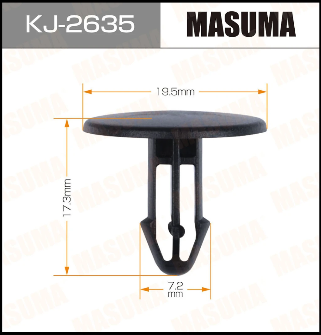 Клипса Masuma KJ-2635